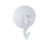 Wenko 4428010100 Lever Suction Hooks Set of 2, Plastic, 4.7