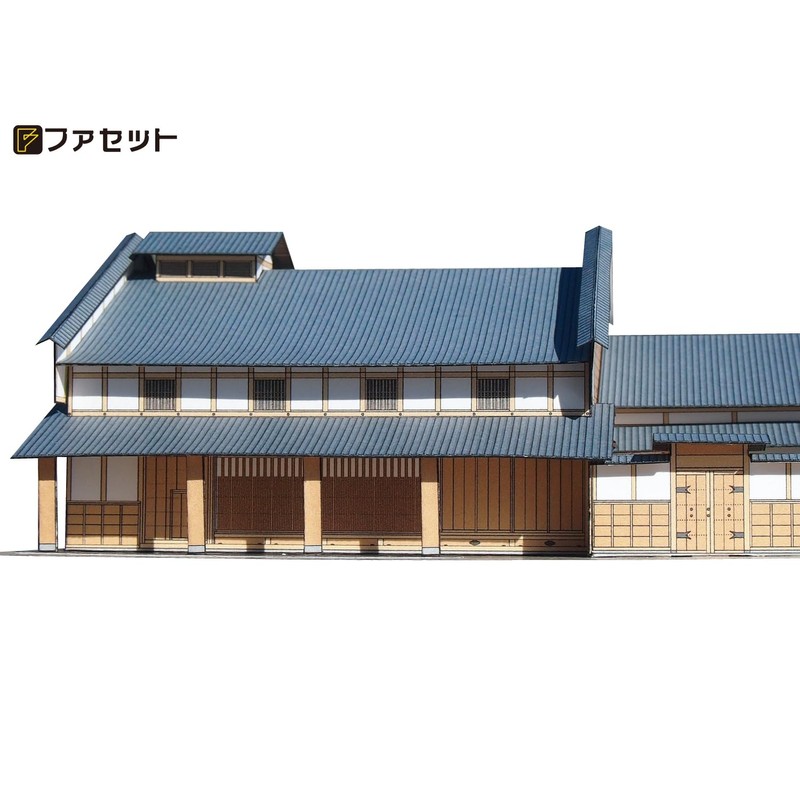[Facet] Paper Craft 1/150 Nakayamado, Umarukuwaki Motojin