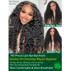 KLAIYI Water Wave Bye Bye Knots Glueless Wig Human Hair