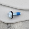 Micro Traders 1Pc Washer Agitator Bolt with Rubber Gasket Replacement