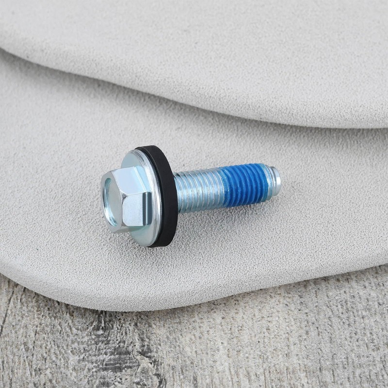 Micro Traders 1Pc Washer Agitator Bolt with Rubber Gasket Replacement