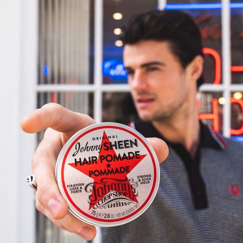 JOHNNY'S CHOP SHOP Original Sheen Men's Hair Pomade Strong &