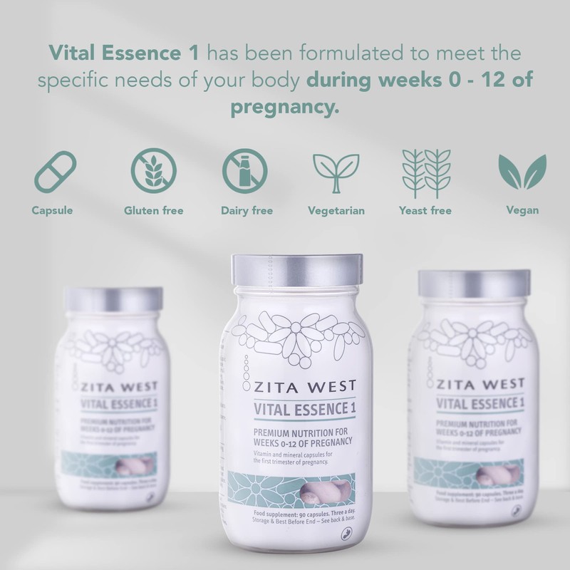 Zita West Vital Essence 1 - Premium First Trimester Pregnancy