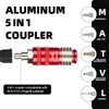 5 In 1 Universal Quick Industrial Connect Coupler Air Hose