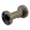 Stoppwerk Magnetic Door Stop - Antique-Look Stainless Steel Door Stopper