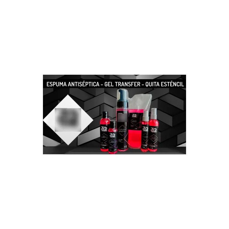 Espuma 302 100% Natural Limpiadora Tatuaje 250ml Refresca