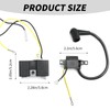 SYOWADA 501546201 Ignition Coil Module Set with Spark Plug Kill
