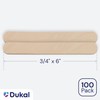 Dukal Large Wooden Wax Sticks - Body Hair Removal Applicator