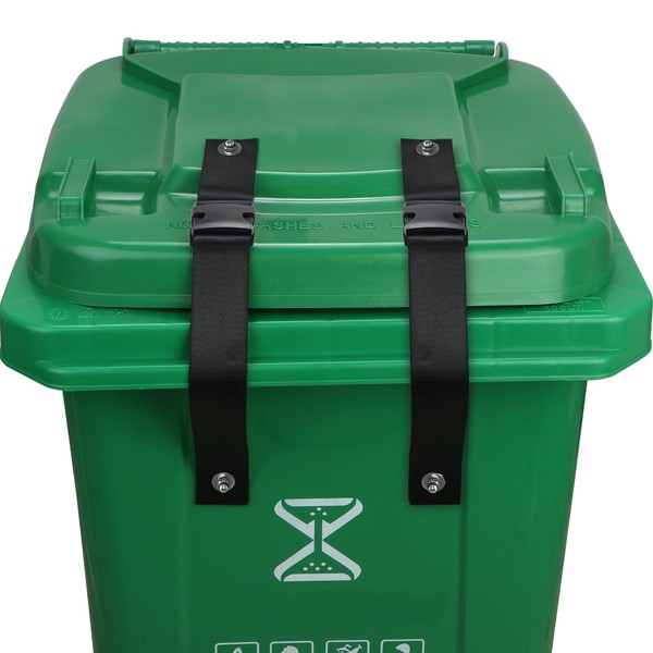 2PCS Trash Can Lid Lock - Universal Trash Can Locks