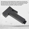 Sink Sprayer Stainless Steel Squared Electroplated Black Large Flow Bidet