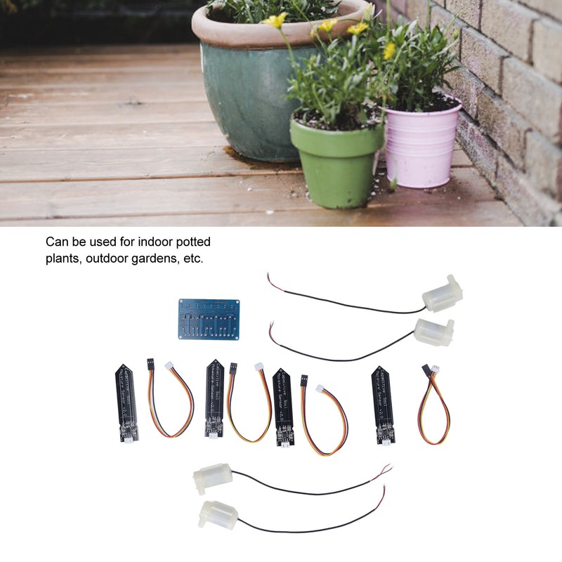 Automatic Irrigation Kit Self Watering System 4 Way Relay for