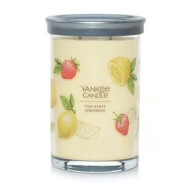 Yankee Candle, Iced Berry Lemonade Scented Candle, 20oz Classic 2-Wick Tumbler with up to 80 Hour Burn Time