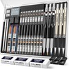 Nicpro 35PCS Art Mechanical Pencil Set, 3 PCS Metal Drafting