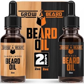 Blsamo para barba y bigote y kit de cuidado de aceite, todos los aceites naturales y orgnicos de argn y jojoba, acondicionador de cera premium        
