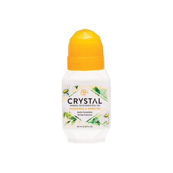 CRYSTAL ESSENCE Roll-on Deodorant Chamomile & Green Tea 66ml