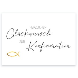 1 Premium Confirmation Card Folding Card with 1 Natural Envelope 10.5 x 14.8 cm Elegant Premium Paper