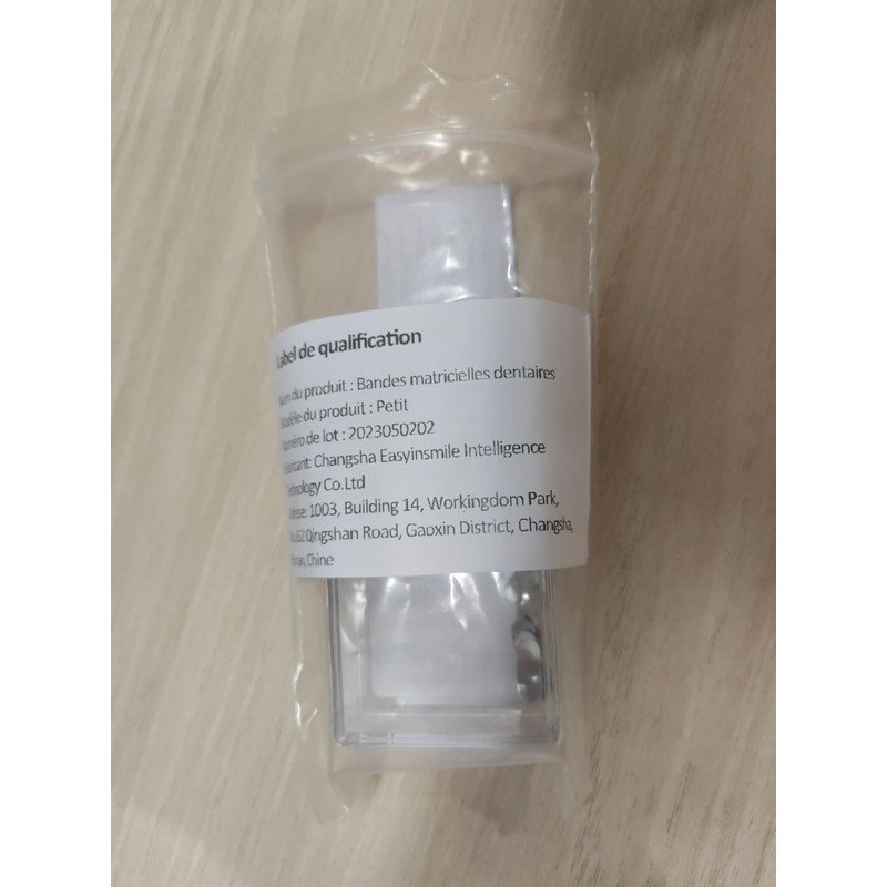 EASYTODENTA Dental Matrix Bands 50PCS Sectional Contoured Metal Matrices System