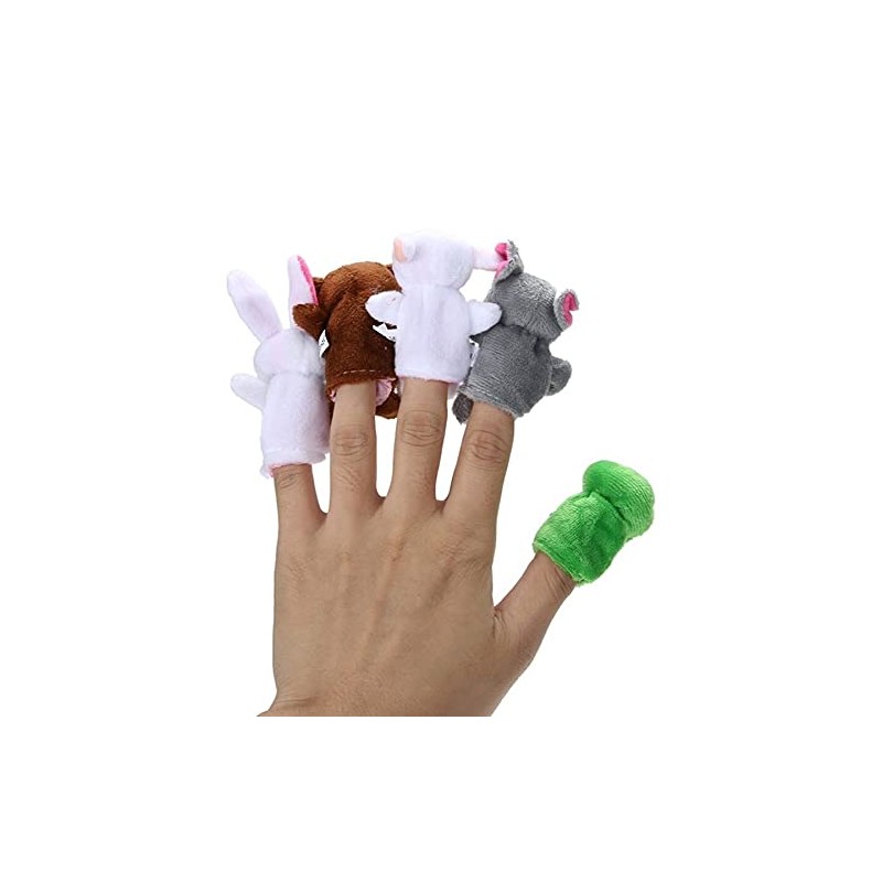 Finger Puppet Doll Finger Puppet Animal Fabric Educational Toy