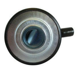 4 pcs/Set SHLPDFM Matte Black Steel Valve Cover Push in Breather/Breather W/Tube,Grommet Set Fits for Chevy Pontiac Olds Ford Mopar Chrysler