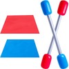 ASQzhuLIWing Inflatable Lawn Duelstick Game, Duelstick Gladiator Playset, Suitable for