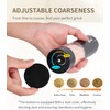 Tyzine 2Pack Electric Salt & Pepper Grinder Set One-Touch Operation