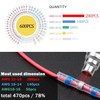 600PCS Solder Seal Wire Connectors, Heat Shrink Self Stick Solderless