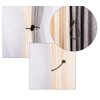 Magnetic Curtain Tiebacks, Decorative Curtain Clips Rope Holdbacks Convenient No
