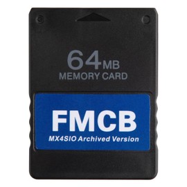 RGEEK Free Mcboot PS2 Memory Card: FMCB MX4SIO FreeMcBoot Archived Version for All Fat and Slim Consoles, Plug and Play