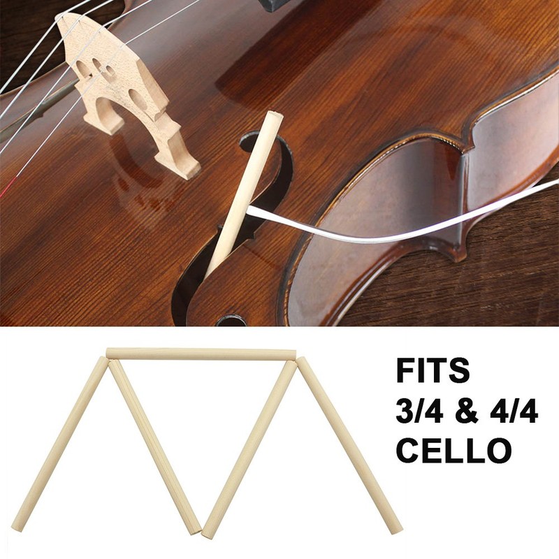 Dilwe Cello Sound Post, 18 cm Spruce Wood Cello Column,