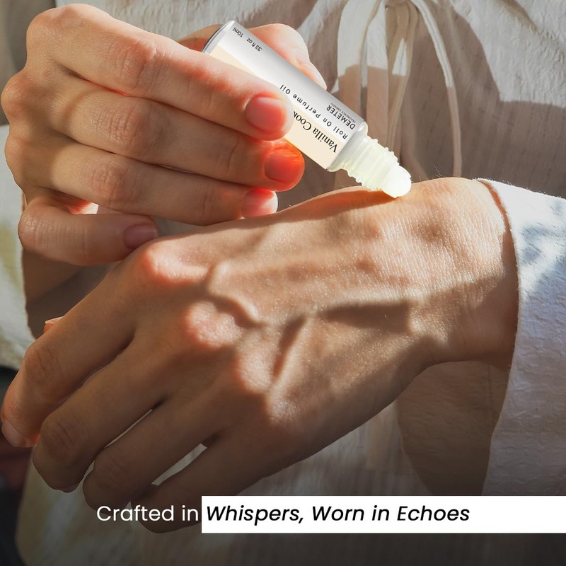 DEMETER Vanilla Cookie Dough Roll On Perfume Oil, 0.33 Oz,