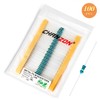 Chanzon 100pcs 1/4W (0.25W) 1M Ω ohm Metal Film Fixed