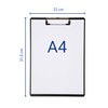 MAUL Clipboard A4 | PP Clipboard Folder in A4 Format