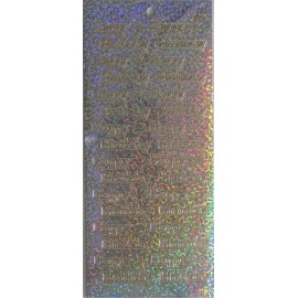 Kelly's Stickers Outline Sticker - Happy Birthday - 1.7891 sl/dsl