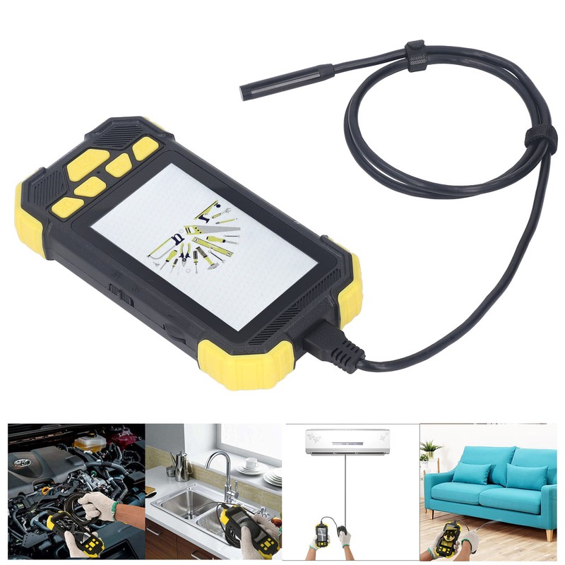 Screen Endoscope 4.3in Inspection Camera 8mm Lens HD Digital Portable