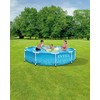 Intex 28206EH Large Round Above Ground Swimming Pool with Reinforced