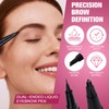 SUSIKEKI Dual Ended Microblading Eyebrow Pen - 2 in 1