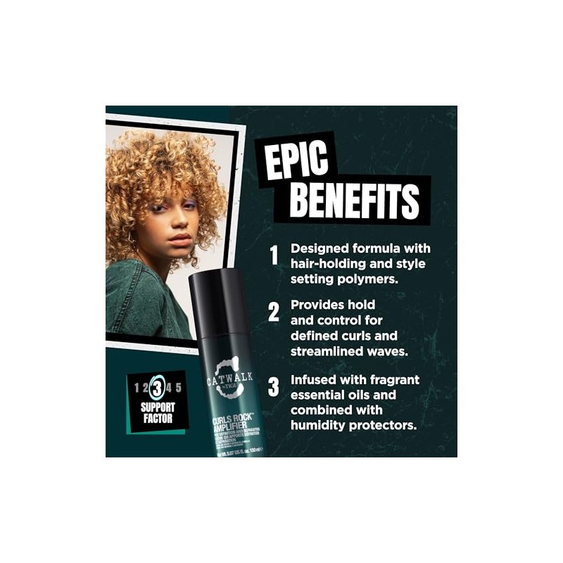 TIGI Catwalk Curls Rock Amplifier, 5.07 Oz