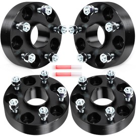 SCITOO 4pcs 5x4.5 Wheel spacers 1.5" Bore 60.1mm Studs 12x1.5 5Lug Wheel Spacers Hubcentric Fit for Avalon 1995-2020, for Camry 1992-2020, for C-HR 2018-2020, for Highlander 2002-2020