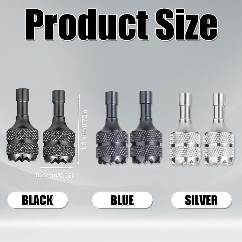 lasuroa 6pcs Drone Controller Sticks, Mini Drone Controller Thumb Sticks