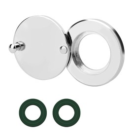 Peephole Cover, Door Viewer Peep Hole Cover with Self Adhesive Installation Tool Door Peephole Cover for Apartment Home Hotel Dormitory Office Peephole Protector (Silver)