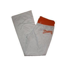 Hooters Vintage Casino Warm Up Pants Size Large White