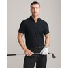 Rhone Men's Regatta Pique Polo - Anti Odor, Moisture-Wicking Lightweight,