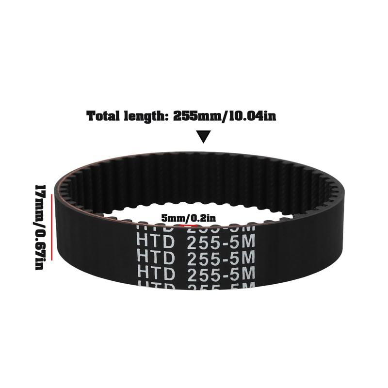 eMagTech 2 x Timing Belts Compatible with Festool Belt Sander