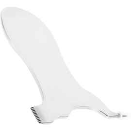 VANZACK Cepillo para levantamiento de pestañas de acero inoxidable, herramienta de maquillaje de ojos, fácil de limpiar y portátil, para uso personal en casa