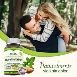 Herbal Secrets Boswellia Extract Serrata 600mg 120 Cápsulas Sabor Sin Sabor