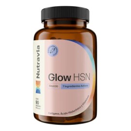 Nutravia Glow Hsn 7 En 1 90 Caps Colageno Marino Sin Ogm                                                                                              