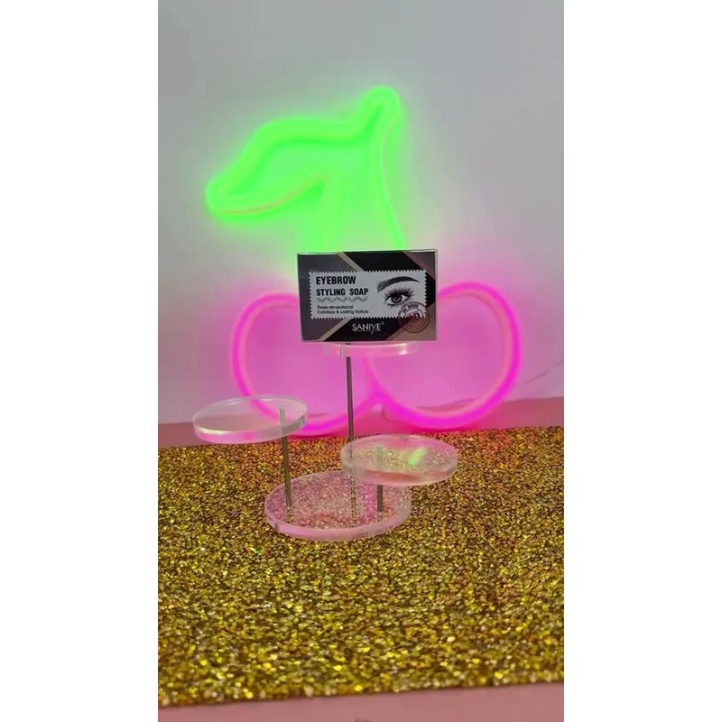 Cera Para Cejas Jabon Fijador Traslucido Color Transparente