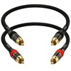 CNCESS CESS-163-1f Low Noise 12 Gauge Premium RCA Audio Line