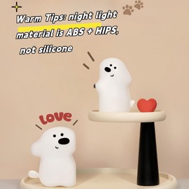 Danolt Dog Night Light, Dog Lamp, Animal Night Light