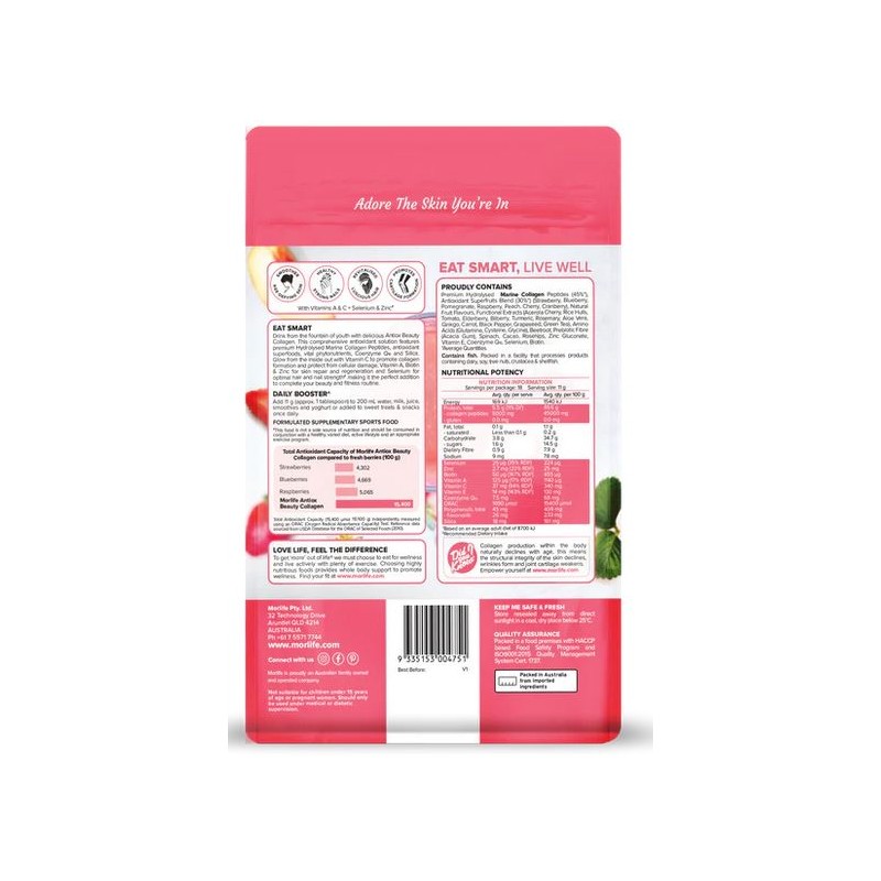 Morlife Antiox Beauty Collagen Berry Delight 200g